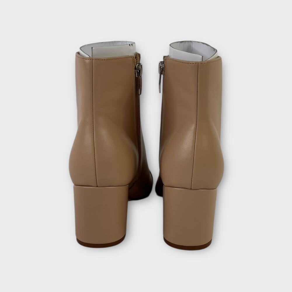 Marc Fisher Jelanie Block Heel Bootie in Latte Size 8.5 NEW - Picture 3 of 7
